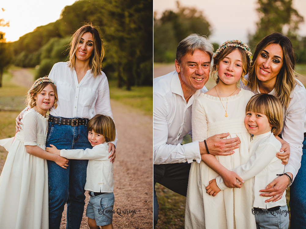 Blanca Quiroga. Fotografia comunion en el campo en Sevilla.