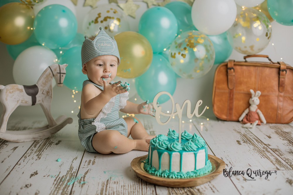 Blanca Quiroga. Fotografia 1º Cumpleaños estudio Sevilla