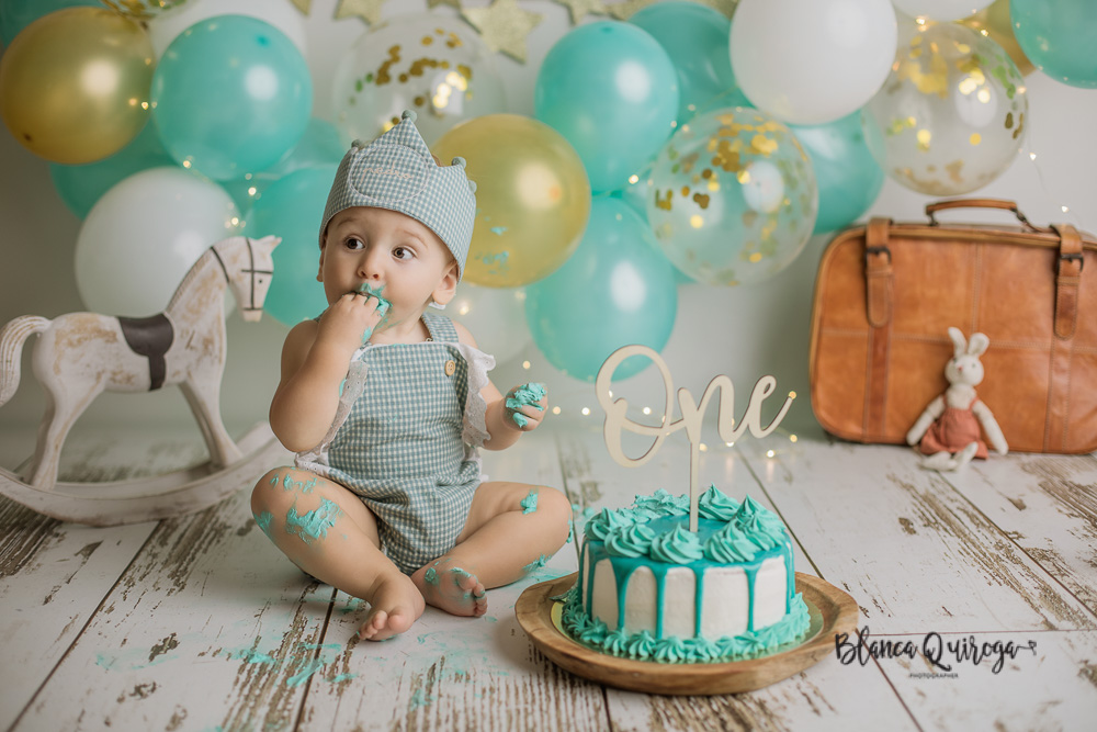 Blanca Quiroga. Fotografia 1º Cumpleaños estudio Sevilla