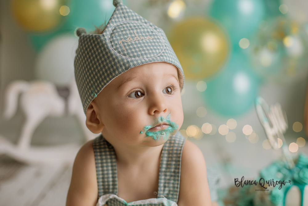 Blanca Quiroga. Fotografia 1º Cumpleaños estudio Sevilla