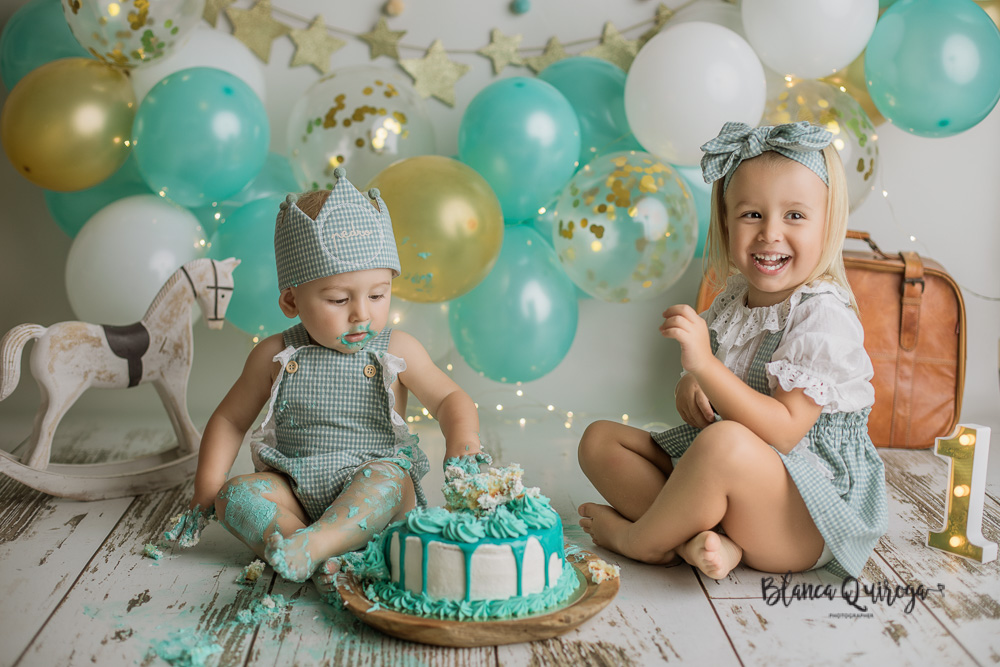 Blanca Quiroga. Fotografia 1º Cumpleaños estudio Sevilla