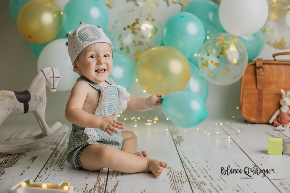 Blanca Quiroga. Fotografia 1º Cumpleaños estudio Sevilla