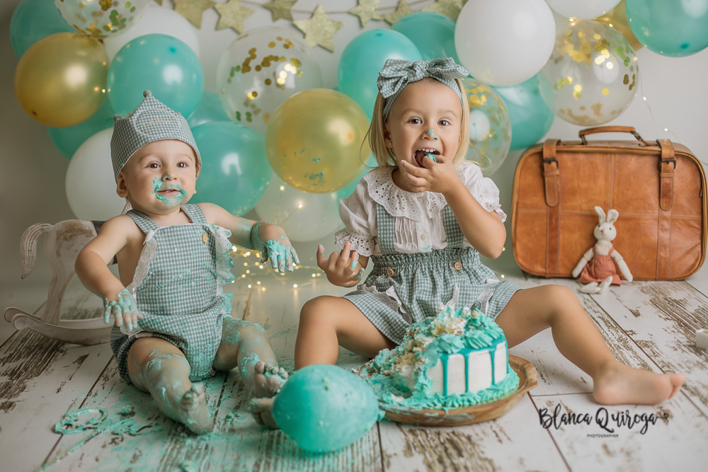 Blanca Quiroga. Fotografia 1º Cumpleaños estudio Sevilla