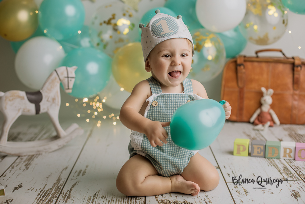 Blanca Quiroga. Fotografia 1º Cumpleaños estudio Sevilla