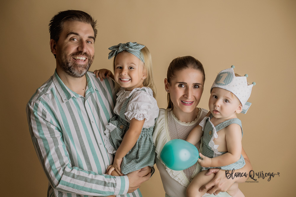 Blanca Quiroga. Fotografia 1º Cumpleaños estudio Sevilla