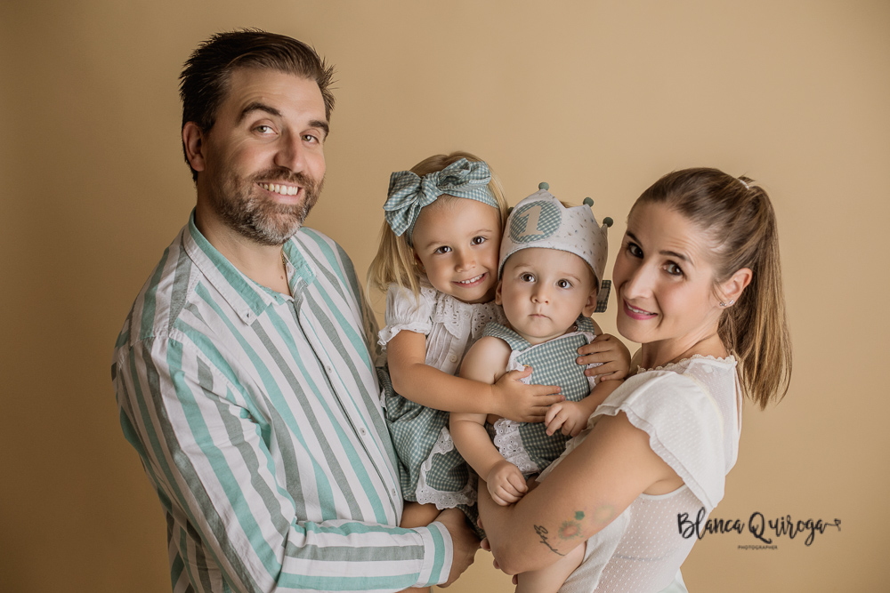 Blanca Quiroga. Fotografia 1º Cumpleaños estudio Sevilla