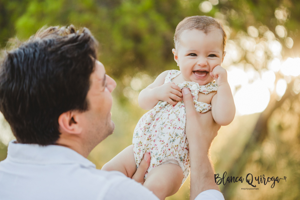 Blanca Quiroga. Fotografía de familia en la playa. Huelva.