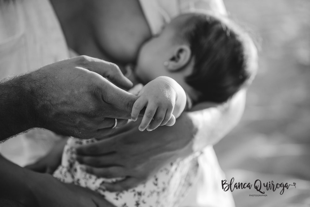Blanca Quiroga. Fotografía de familia en la playa. Huelva.
