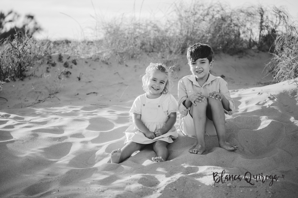 Blanca Quiroga. Fotografía en la playa Andalucia Directo.