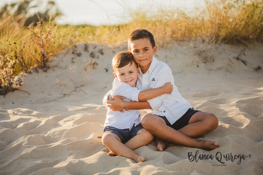 Blanca Quiroga. Fotografía en la playa Andalucia Directo.
