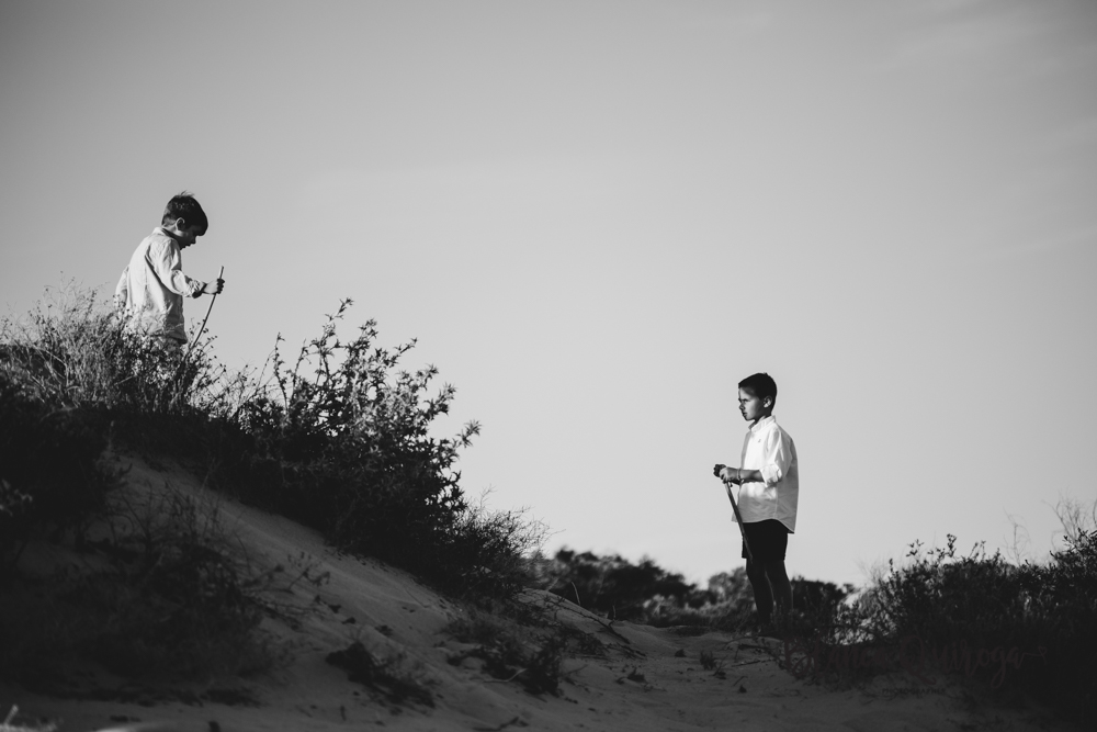 Blanca Quiroga. Fotografía en la playa Andalucia Directo.