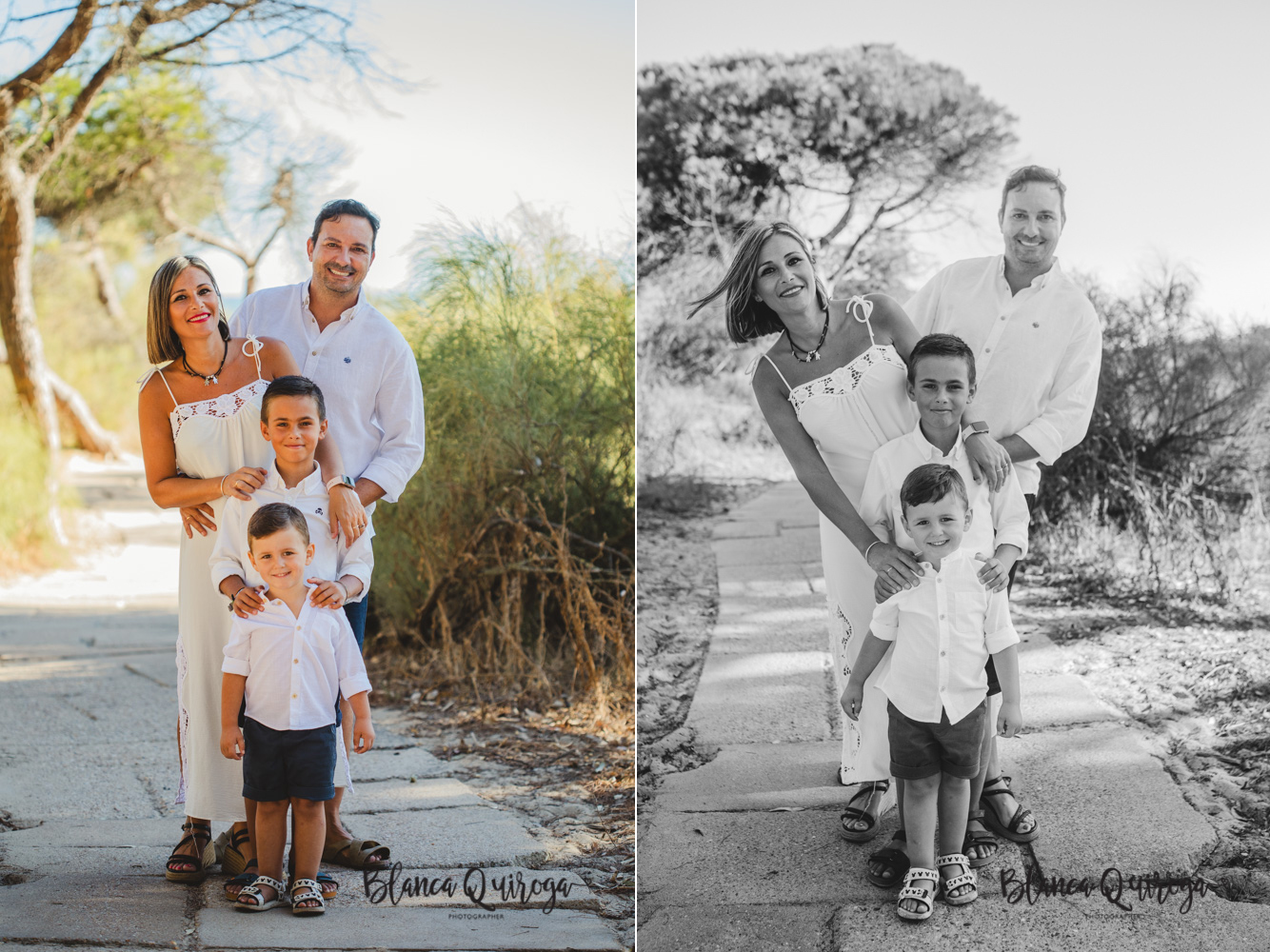 Blanca Quiroga. Fotografía en la playa Andalucia Directo.