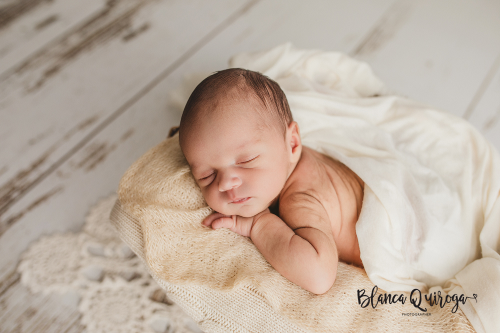 Blanca Quiroga. Fotografía de recién nacido en Sevilla