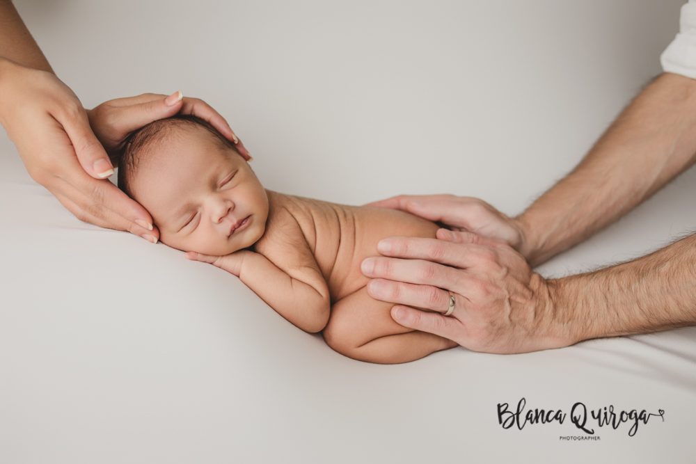 Blanca Quiroga. Fotografía de recién nacido en Sevilla