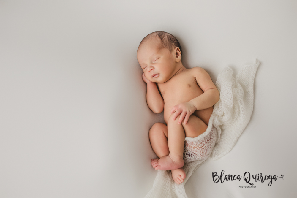Blanca Quiroga. Fotografía de recién nacido en Sevilla