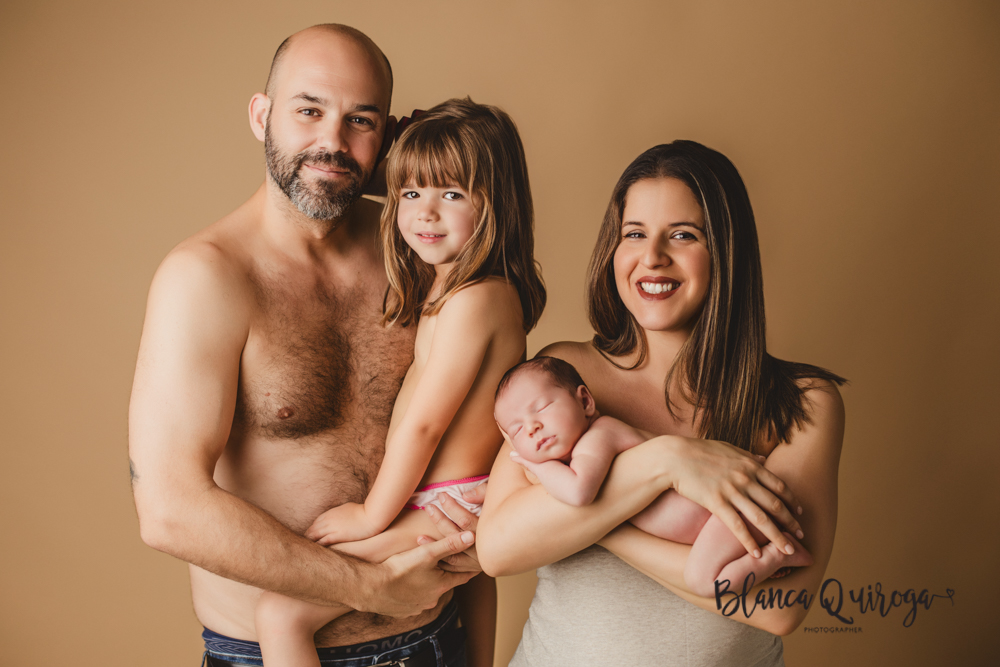 Blanca Quiroga. Fotografía de recién nacido en Sevilla