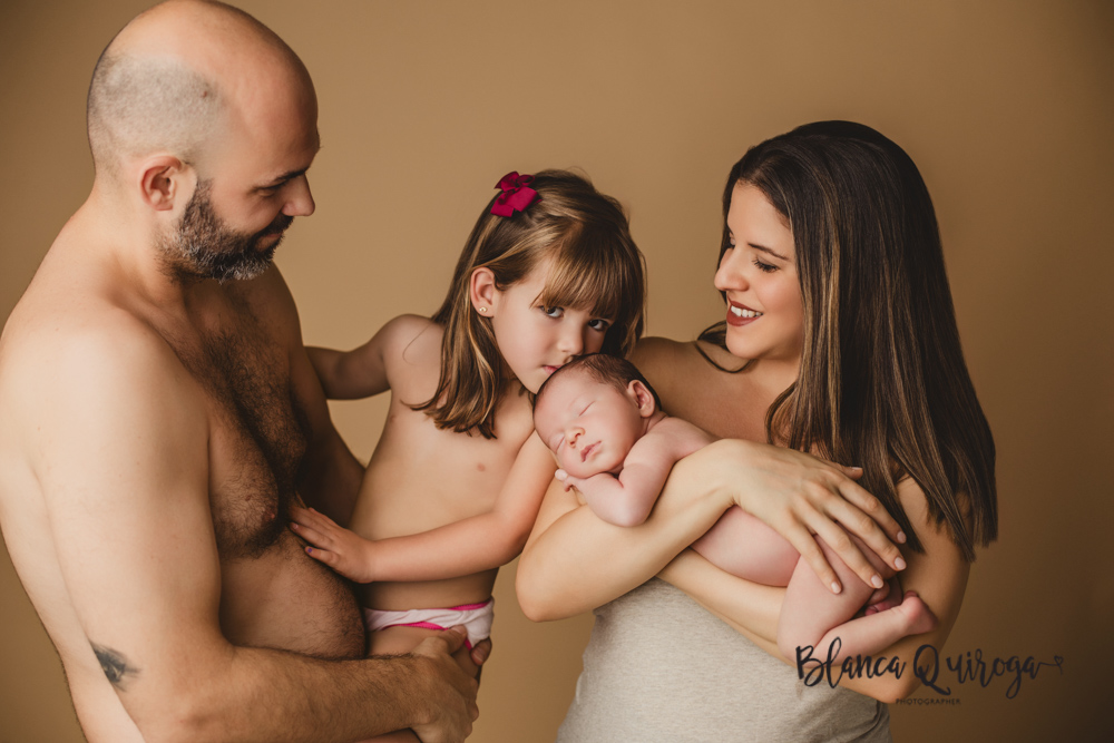 Blanca Quiroga. Fotografía de recién nacido en Sevilla