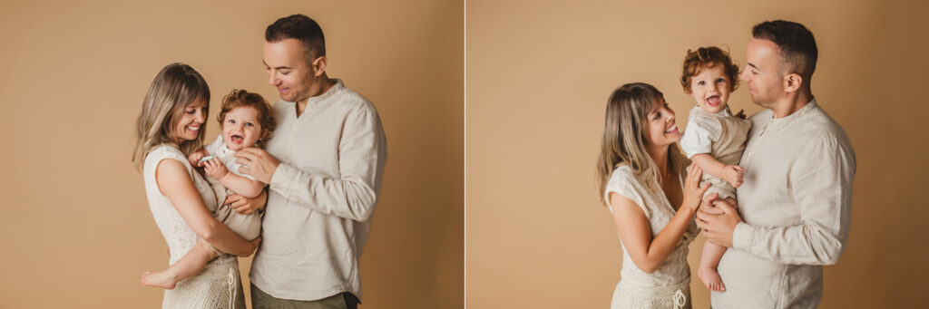 BlancaQuiroga. Fotografía seguimiento 1º año bebé en estudio en Sevilla