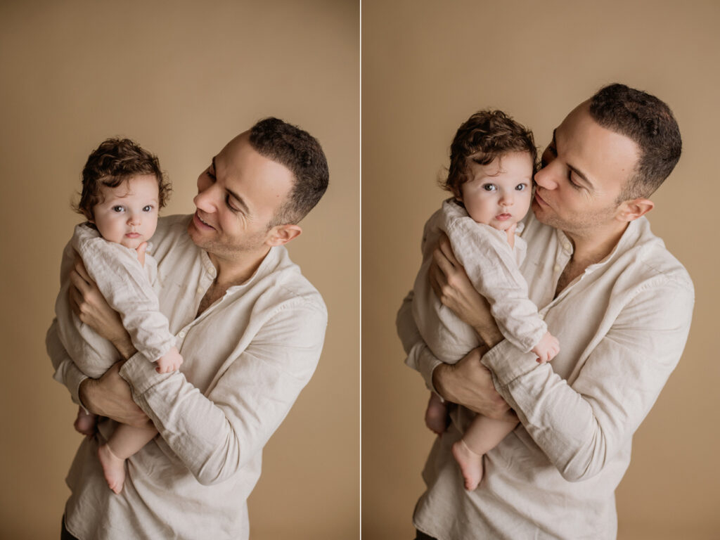 BlancaQuiroga. Fotografía seguimiento 1º año bebé en estudio en Sevilla