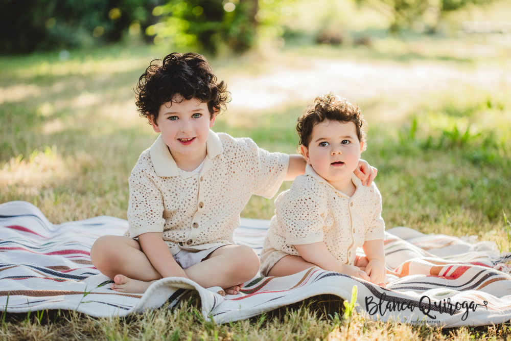 Blanca Quiroga. Fotografía familia exteriores Sevilla