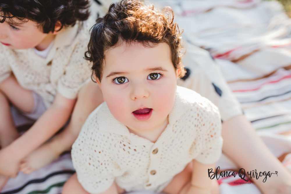 Blanca Quiroga. Fotografía familia exteriores Sevilla
