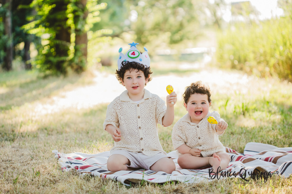 Blanca Quiroga. Fotografía familia exteriores Sevilla
