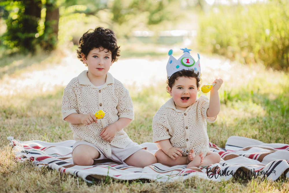 Blanca Quiroga. Fotografía familia exteriores Sevilla