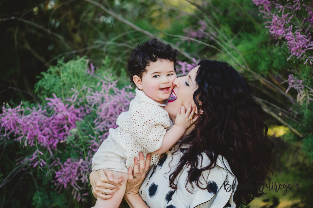 Blanca Quiroga. Fotografía familia exteriores Sevilla