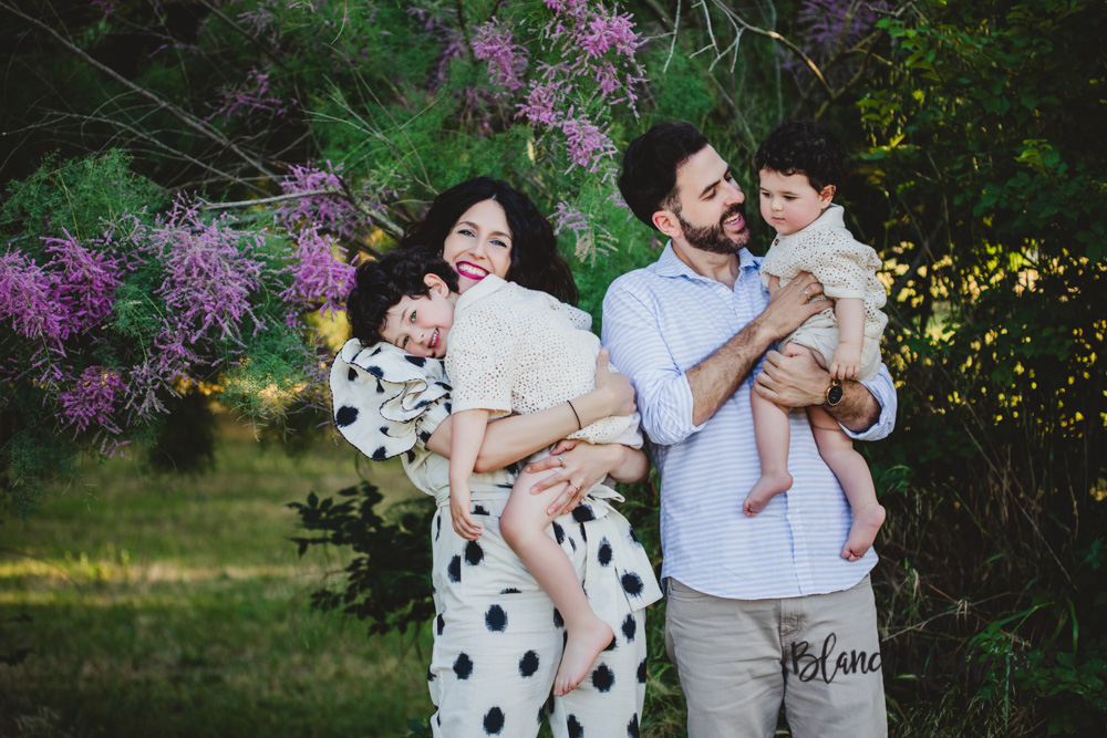 Blanca Quiroga. Fotografía familia exteriores Sevilla