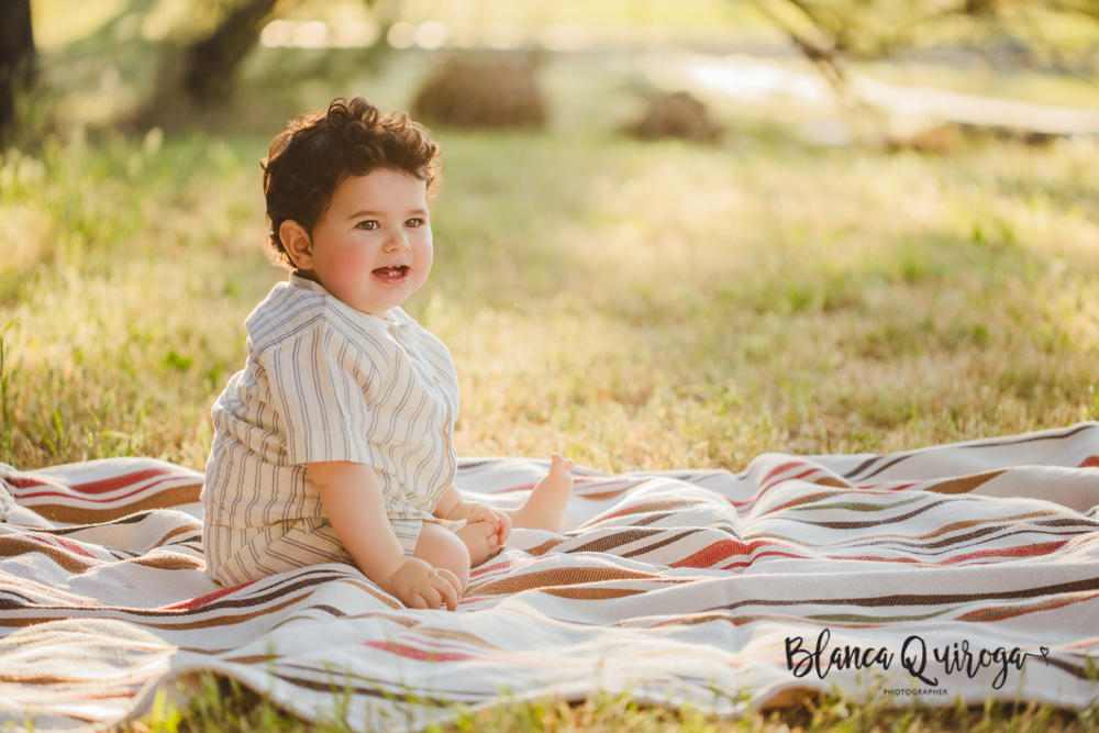 Blanca Quiroga. Fotografía familia exteriores Sevilla