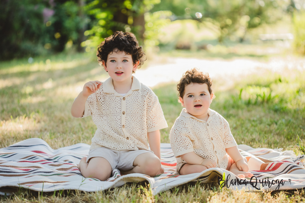 Blanca Quiroga. Fotografía familia exteriores Sevilla