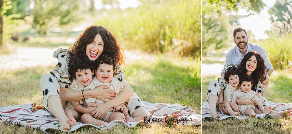 Blanca Quiroga. Fotografía familia exteriores Sevilla
