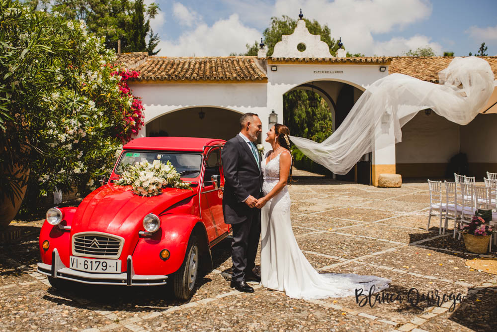 Blanca Quiroga. Fotografía boda hacienda Mejina. Sevilla